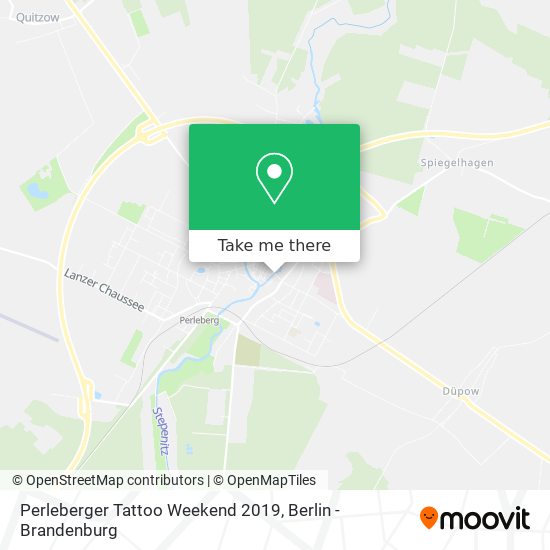 Perleberger Tattoo Weekend 2019 map