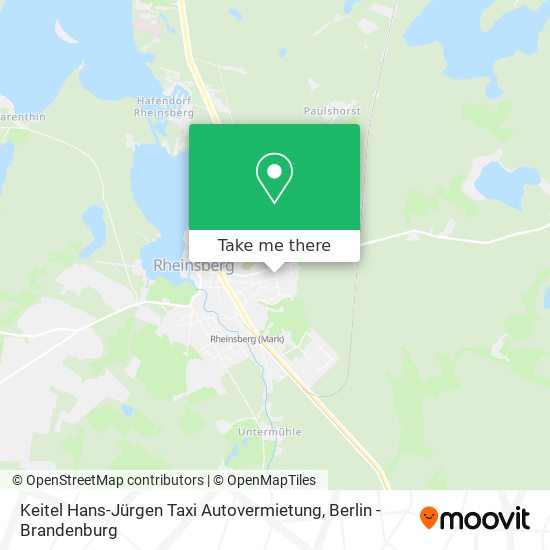 Keitel Hans-Jürgen Taxi Autovermietung map