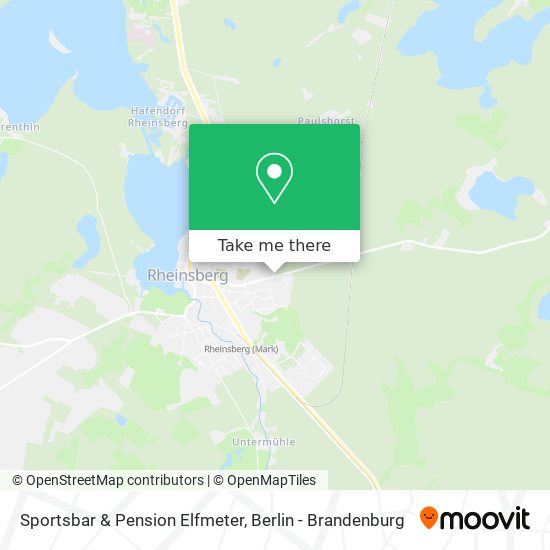 Sportsbar & Pension Elfmeter map