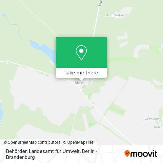 Behörden Landesamt für Umwelt map