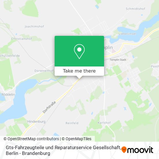 Gts-Fahrzeugteile und Reparaturservice Gesellschaft map