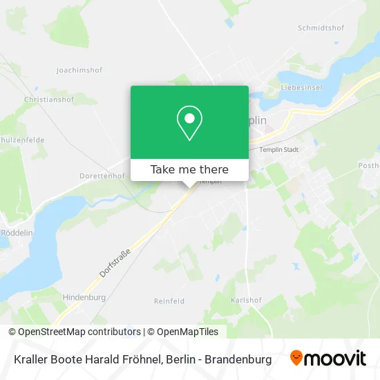 Карта Kraller Boote Harald Fröhnel