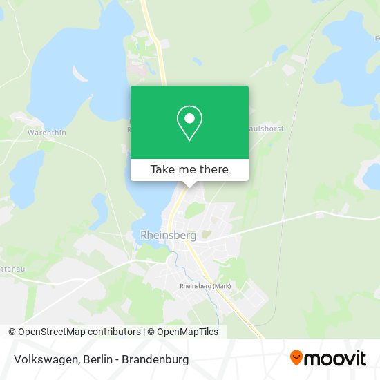 Volkswagen map