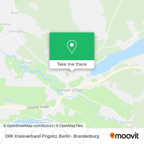 DRK Kreisverband Prignitz map