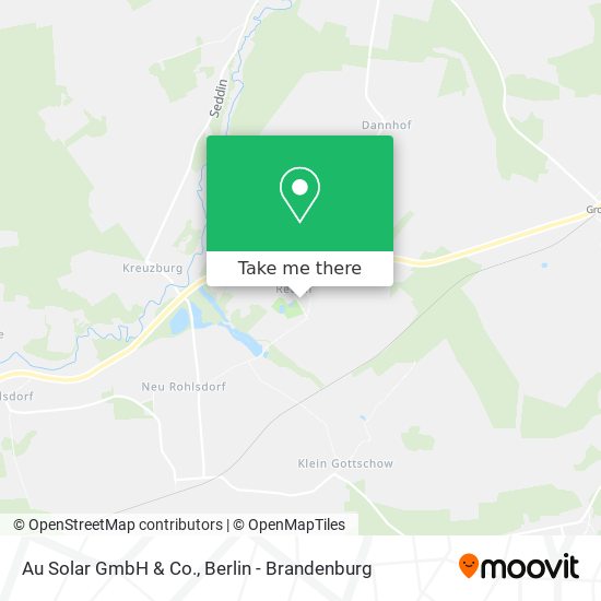 Au Solar GmbH & Co. map