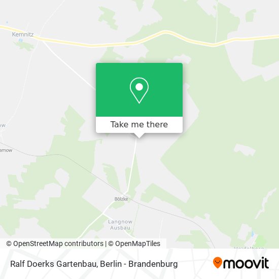 Ralf Doerks Gartenbau map