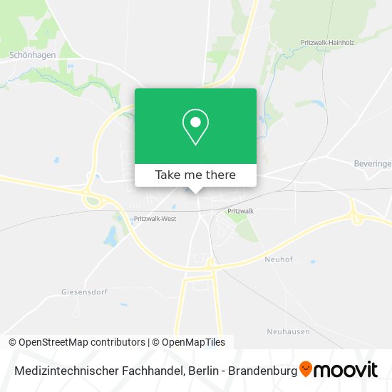 Medizintechnischer Fachhandel map