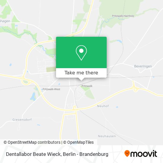 Dentallabor Beate Wieck map