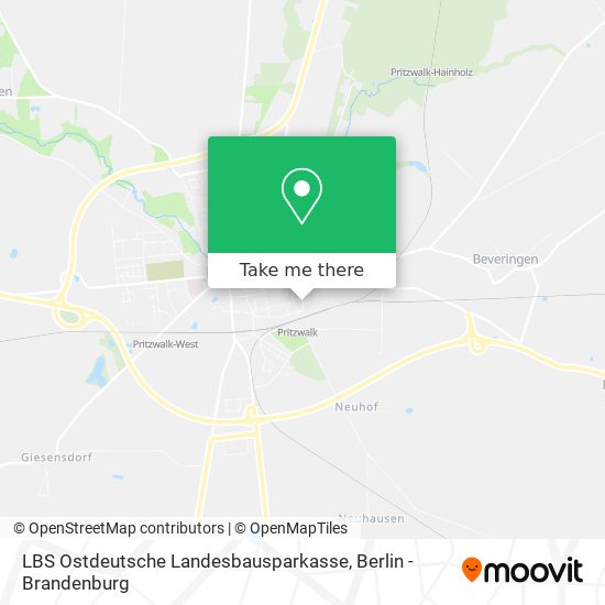 LBS Ostdeutsche Landesbausparkasse map