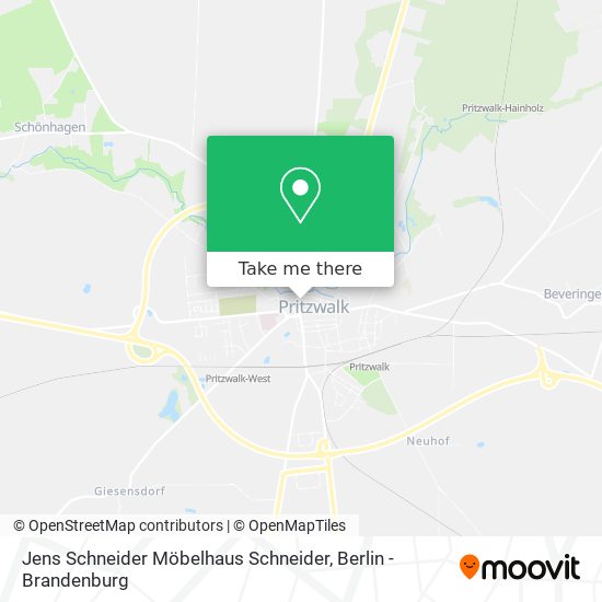 Jens Schneider Möbelhaus Schneider map