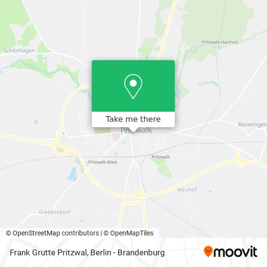 Frank Grutte Pritzwal map