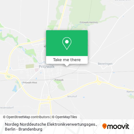 Nordeg Norddeutsche Elektronikverwertungsges. map