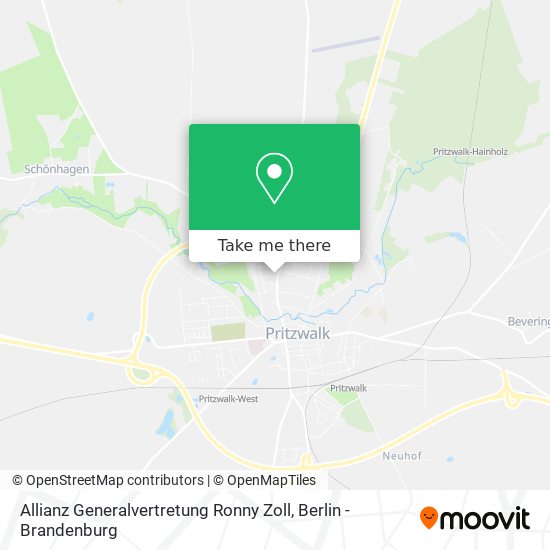 Allianz Generalvertretung Ronny Zoll map