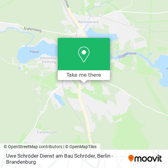 Uwe Schröder Dienst am Bau Schröder map