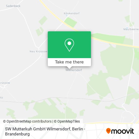 Карта SW Mutterkuh GmbH Wilmersdorf