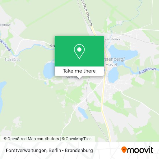 Forstverwaltungen map