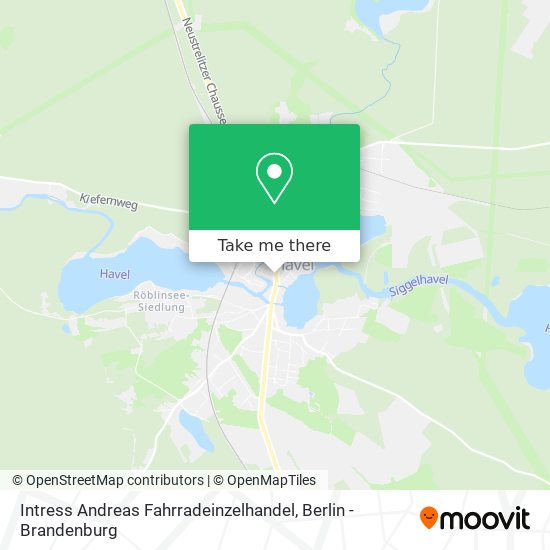 Intress Andreas Fahrradeinzelhandel map