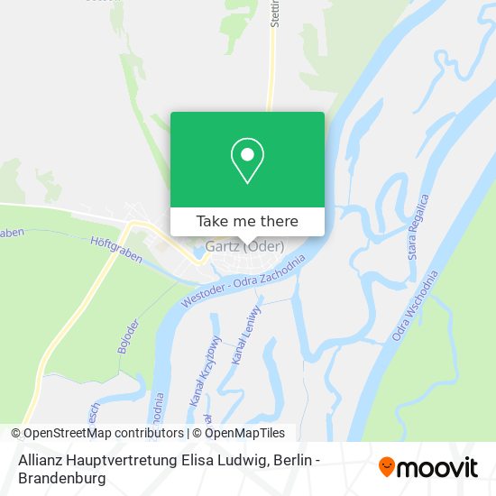 Allianz Hauptvertretung Elisa Ludwig map