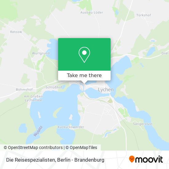 Die Reisespezialisten map