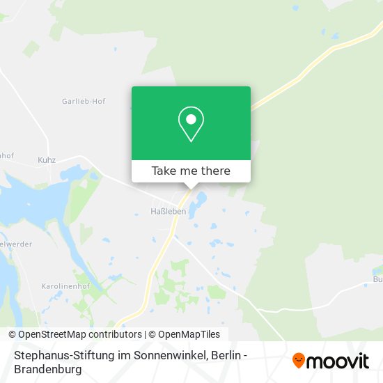 Stephanus-Stiftung im Sonnenwinkel map