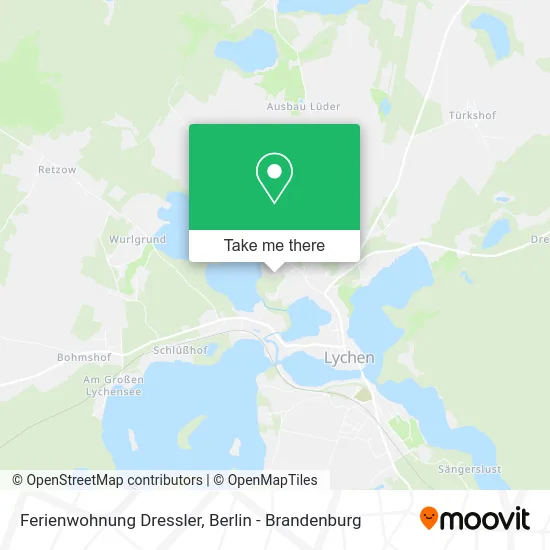 Карта Ferienwohnung Dressler