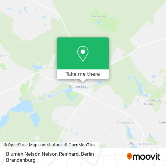 Карта Blumen Nelson Nelson Reinhard