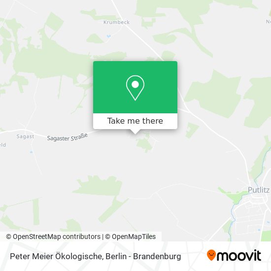 Peter Meier Ökologische map