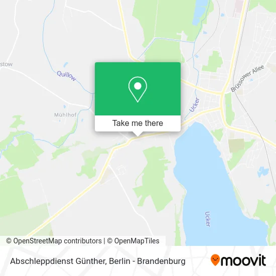 Abschleppdienst Günther map