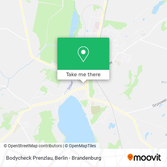 Bodycheck Prenzlau map