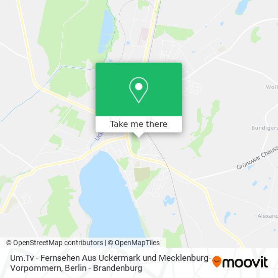 Um.Tv - Fernsehen Aus Uckermark und Mecklenburg-Vorpommern map