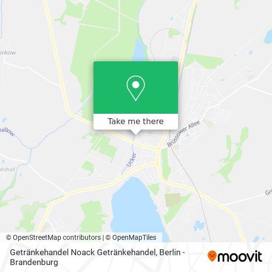 Getränkehandel Noack Getränkehandel map