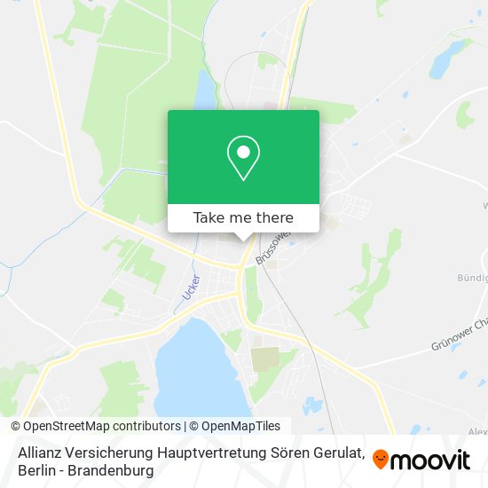 Allianz Versicherung Hauptvertretung Sören Gerulat map
