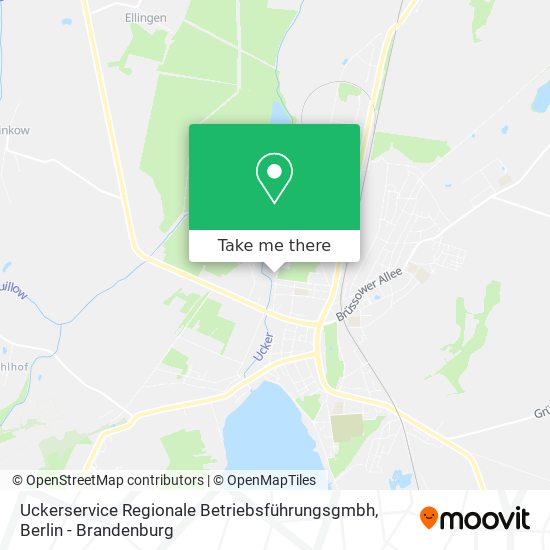 Карта Uckerservice Regionale Betriebsführungsgmbh