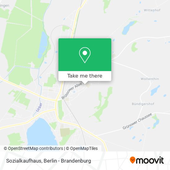 Sozialkaufhaus map
