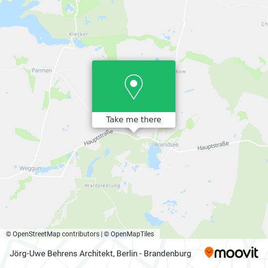 Jörg-Uwe Behrens Architekt map