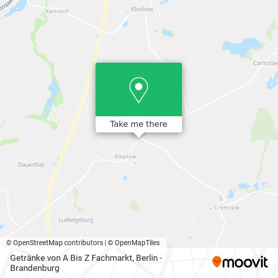 Getränke von A Bis Z Fachmarkt map