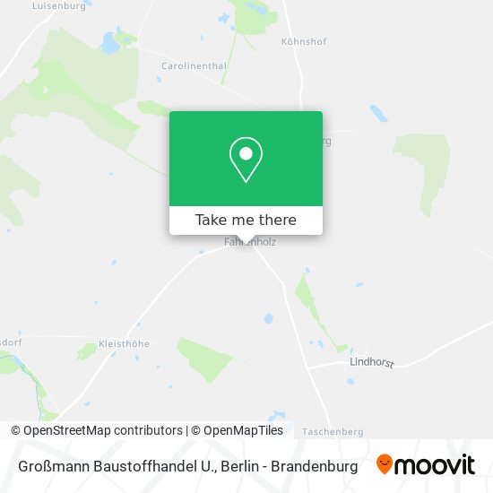 Карта Großmann Baustoffhandel U.
