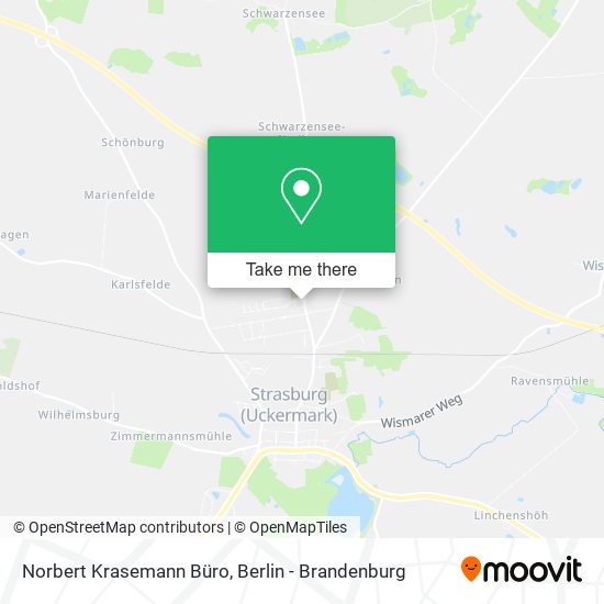 Norbert Krasemann Büro map