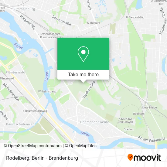 Карта Rodelberg