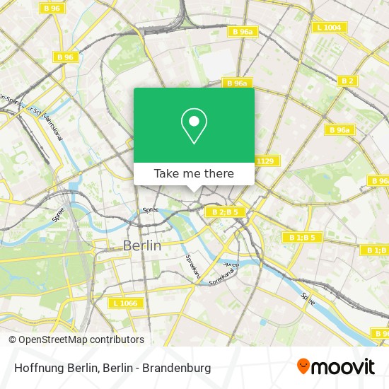 Карта Hoffnung Berlin