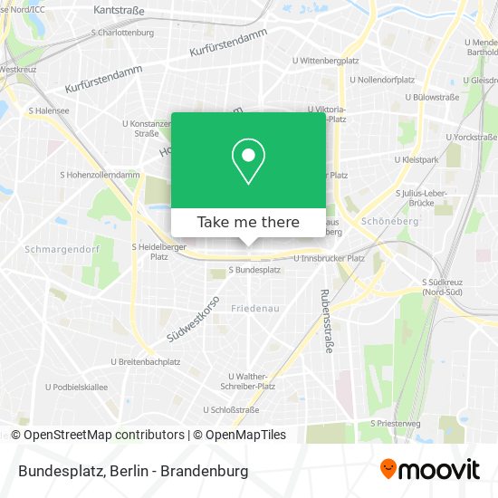 Карта Bundesplatz