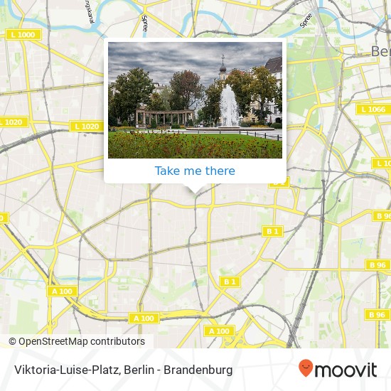 Карта Viktoria-Luise-Platz