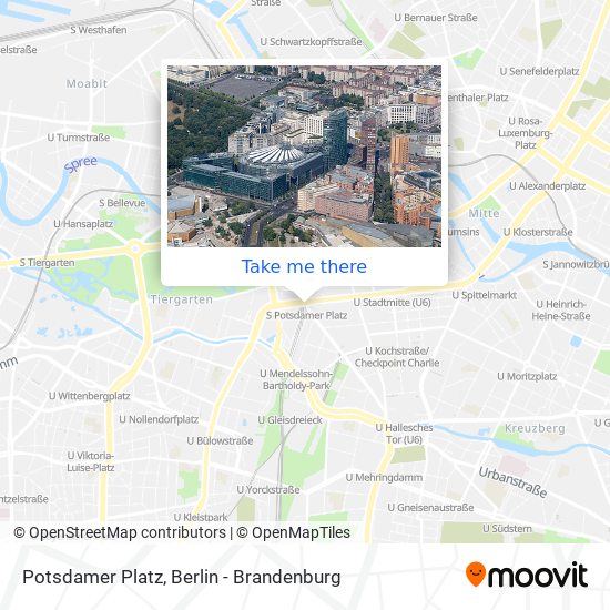 Карта Potsdamer Platz