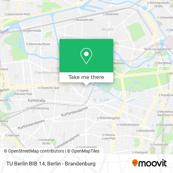 TU Berlin BIB 14 map