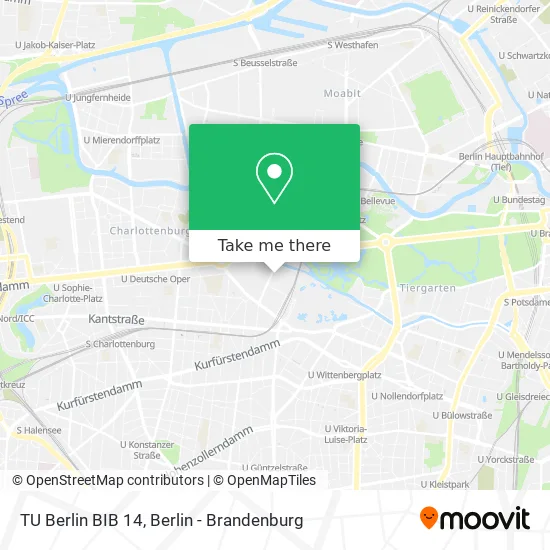Карта TU Berlin BIB 14