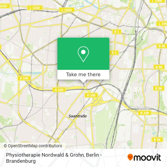 Physiotherapie Nordwald & Grohn map