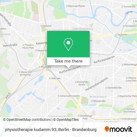 physiotherapie kudamm 93 map