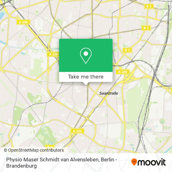 Physio Maser Schmidt van Alvensleben map
