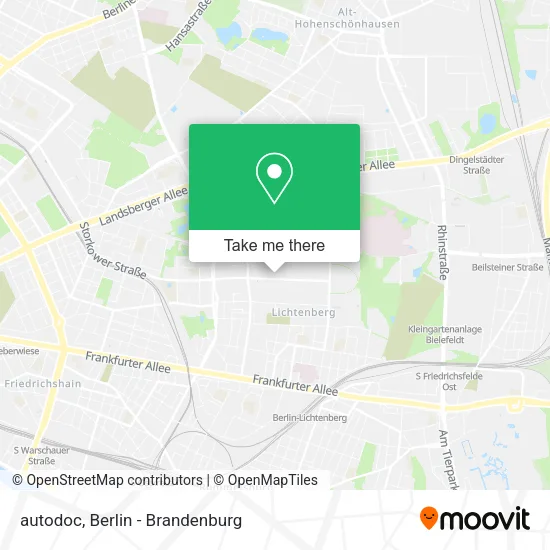 Карта autodoc