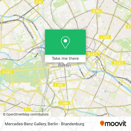 Mercedes-Benz Gallery map